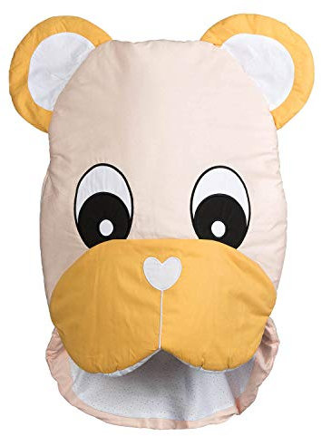 all Kids United® Kinder-Schlafsack aus Baumwolle Strampler Fußsack, Kinderwagen Pucksack, Baby-Schlafsack Wintersack für Mädchen und Jungen 85 x 70 x 6 cm