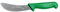 Starrett Profi Enthäutungsmesser - BKG206-6 Grüner Griff, schmale, gebogene 6-Zoll-Klinge aus desinfiziertem Edelstahl - Hunters Butchers Küche Kochmesser