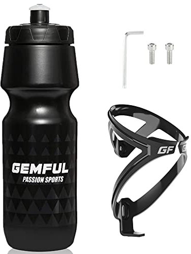 GEMFUL Porte Gourde Velo avec Bidon 750 ml Sans BPA