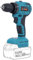 KATSU FIT-BAT Perceuse Visseuse sans Fil Brushless 21V Compact avec Moteur sans Balais, 2 Vitesses et Lumière LED, pour la Maison DIY, sans Batterie ni Chargeur