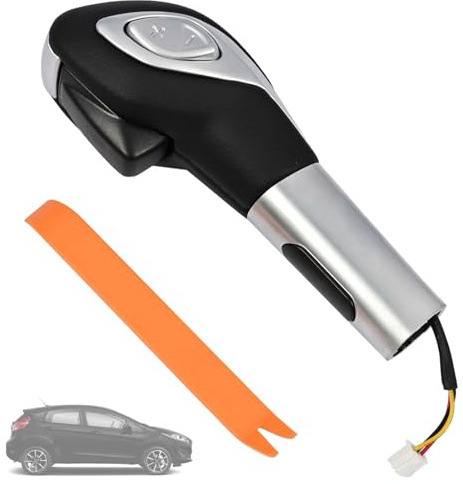 Magimaker Automatic Gear Shift Knob Handle with Button CN1Z-7213-CA Compatible with Ford Fiesta 2014 2015 2016 2017 2018 2019, Gear Shift Knob Shifter Lever(Matte)