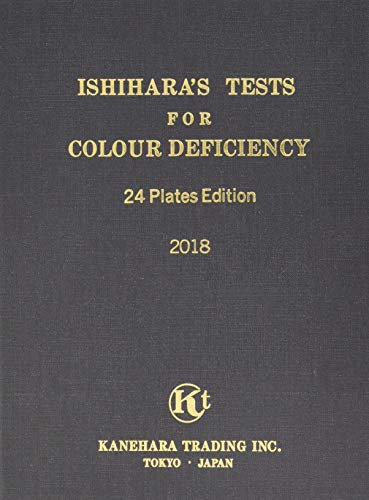 GIMA Ishihara Test pour chromatique – Livre de 24 feuilles