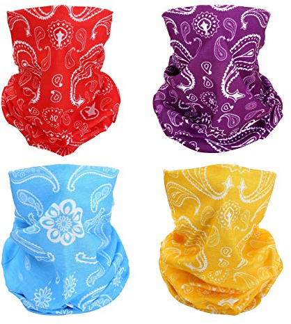 SMEHCF 4 Multipurpose Headband Bandana Balaclava For Women Men