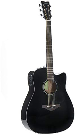 YAMAHA FGX800C BLACK02 Chitarra Elettrica Acustica, Nero