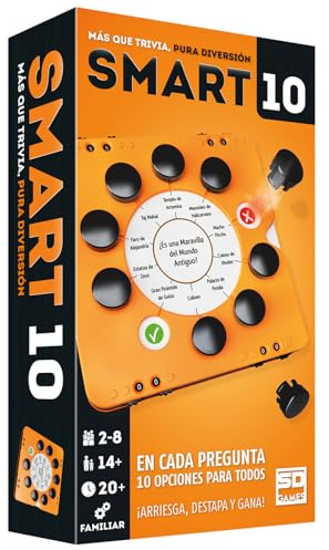 SD GAMES Juego De Mesa Smart 10 - Juego De Mesa - Nueva Caja