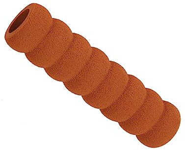 UKCOCO 4stücke Türgriffabdeckung Aus Eva-material Rutschfeste Knopfabdeckung Für Türen Schützende Türgriffschutz Einfach Anzuwendende Türschlossabdeckung Kaffee