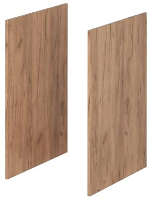 Vicco Paneles Laterales para el Armario Base R-Line, Roble Dorado, Juego de 2, para combinación Libre Dentro de Sistemas de Cocina modulares