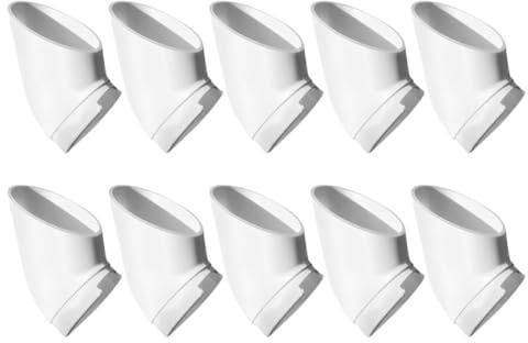 Healifty 10 Pezzi Bicchieri di Plastica per Coltivazione Fuori Suolo PVC, Tazze da Giardino per Torre di Coltura, Contenitori per Piantare Piante Struttura Radici, Adatti Riutilizzabile