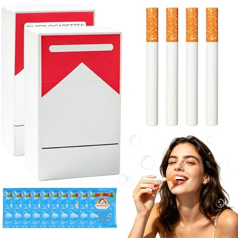 Set 4 Máquinas de Burbujas de Jabón, Soplador de Burbujas con Forma Creativa, Juguete de Burbujas con Varitas y Líquido, Regalo Original para Fiestas, Cumpleaños, Cosplay, Adultos y Niños