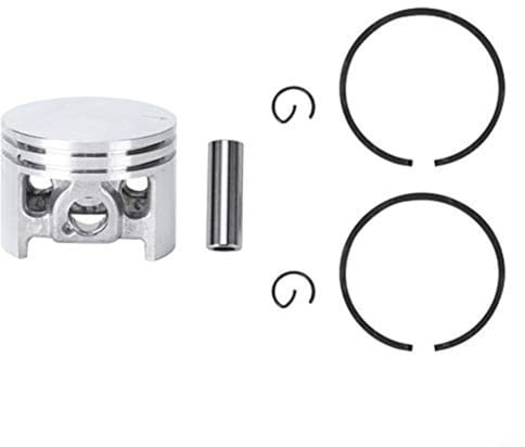 Tidgel 44mm for For Piston Kit with Gasket for MS260 Chainsaw,Metal Replacement Part with Washer,High Engine Repair Accessory,Silver