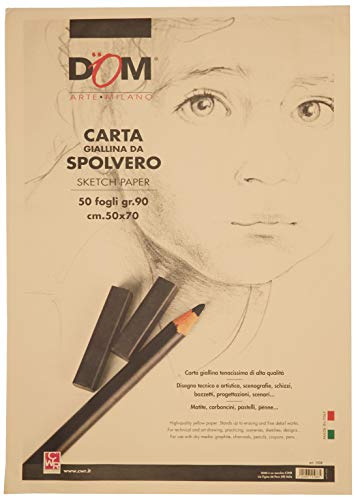 Deco 1034 Carta Spolvero, 50x70 cm, 50 Pezzi