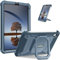 FINTIE Coque pour iPad Mini 7 (A17 Pro) 2024 8.3 Pouces/iPad Mini 6 2023, [Tuatara Support] Coque avec Béquille Pivotante, Etui Robuste Antichoc Housse avec Protection d'écran, Bleu Marine