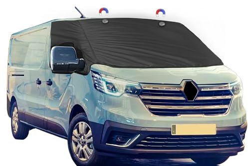 Parasol para Parabrisas Delantero, Cubierta de Parabrisas, Repuesto para Parabrisas Delantero, Cubierta para Parabrisas Delantero, Resistente al Agua UV, aplicable a Trafic