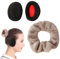 Ohrenwärmer Winter Damen Ohrenwärmer Schwarz Mit Haargummis Winter Ohrenwärmer Warme Ohrenschützer Windfree Ohrenschützer Ohrwärmer Gefüttert Mit Fleece Ohrenschutz für Wind- und Kälteschutz