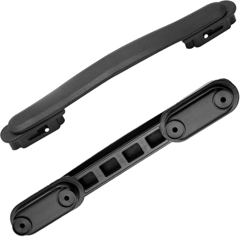 Huybaa Koffergriff Ersatz, Gepäck Koffer Griff, Kunststoff Ersatzgriff, Schwarz Gepäck Koffer Griff, Kunststoff-Zuggriff-Ersatz für Gepäckkoffer (B110)