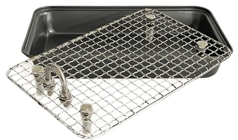 LITTLE Bedding Tray Noise Steel Anti-Morso Removable Pet Toilet | Hamster Toilet for Small Animals, Cats and Rodents