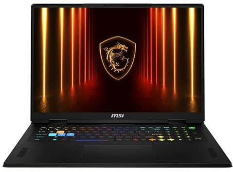 MSI Vector 18 HX AI A2XWHG-878XES - Ordinateur portable 18 QHD+ (Intel Core Ultra 9 275HX, RTX 5070, 32 Go, 1 To SSD) Cosmos Gray, Free Dos