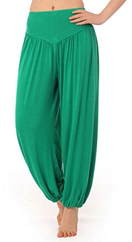 Hoerev Super Soft Spandex Byxor Modal Harem Yoga Pilates
