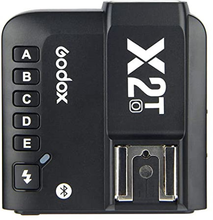 Godox X2T-O TTL-Funkblitzauslöser für Olympus, Panasonic, Unterstützung der HSS-Funktion 1 / 8000s, 5 dedizierte Gruppentasten und 3 Funktionstasten