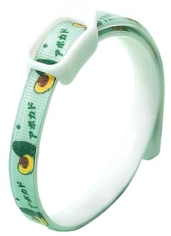 Shienfir Collier pour Chien avec Protection des Plantes, Huile Naturelle Herbacée Naturelle Réglable Imperméable Imprimé Anti Puces pour Chiens Chats Chiots Répulsif Animaux Efficace Vert M
