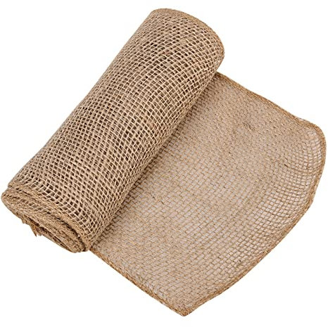 RTYUSWL Tissu de Toile de Jute de Jardinage de 7,9 X 118,1 Pouces, Rouleaux D'enveloppe d'arbre en Toile de Jute, Couvertures de Toile de Jute pour Plantes Contre Le Gel d'hiver, Tissu