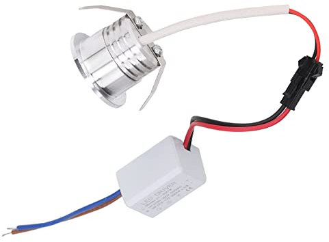 TARSHYRY Lampade Ad Incasso, Mini Riflettori a LED Mini Spotlights LED LIMA LIMA LUCI DI VISUALITÀ REGOLA DI RACCATTO Display Lights Under Cabinet (Luce bianca calda 3000k)