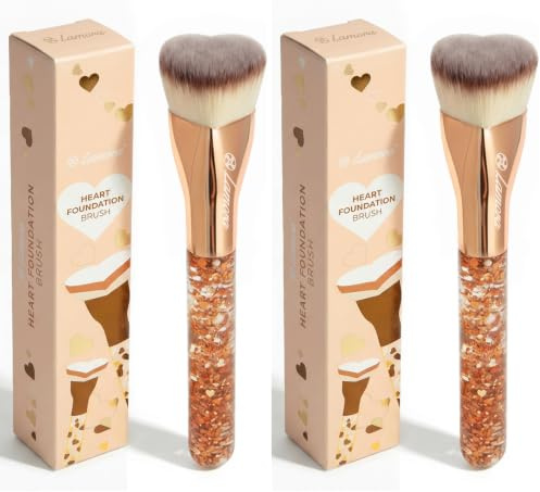 Blending Liquid Makeup Foundation Brush - Face, Highlighter, Contour Kabuki (Pack of 2)