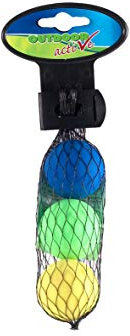 The Toy Company 0074605168 Outdoor active 3 Beachball- Ersatzbälle aus Gummi