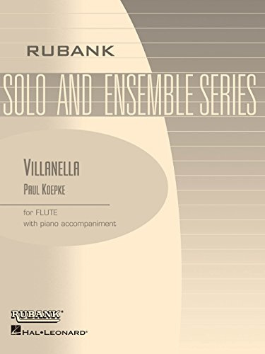 Rubank Publications Villanella (Flute Solo with Piano - Grade 3) Rubank Solo/Ensemble Sheet Series