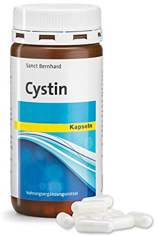 Cistina Cápsulas para fortalece tus uñas, piel y cabello - 120 Cápsulas 400mg L-cistina L-arginina, Zinc, Vitamina B6