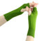Larcele Kaschmir Handschuhe Fingerlose Fäustlinge Handwärmer für Damen BZST-02 (Grün 4559)