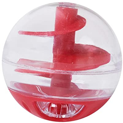 JISADER Jouet Distributeur de Nourriture pour Chat, Senses Labyrinthe d'alimentation pour Chat, Boule de Jouet Interactif pour Chat L'éducation Formation Jeu