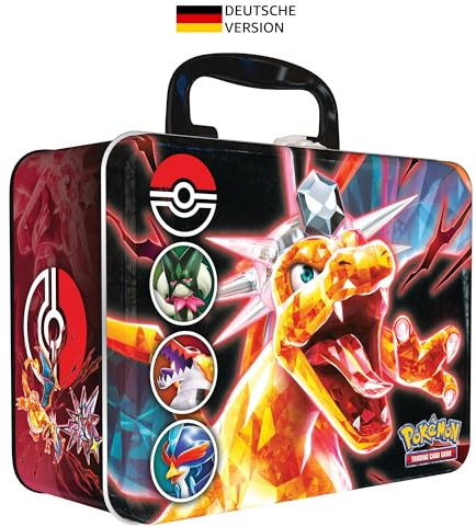 Pokémon - Juego de Cartas coleccionables: maletín de colección (otoño de 2023): Maskagato, Skelokrok y Bailonda (3 Cartas promocionales holográficas y 6 Paquetes de Refuerzos)