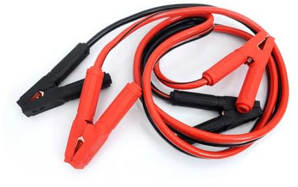 A2ZWORLD Câbles de démarrage de batterie automatique, longueur 2,5 mètres, pinces rouge noir entièrement isolantes (2000 AMP 35 mm)