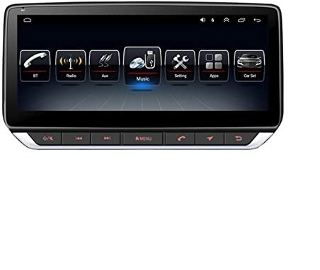 JINFOLI Lettore multimediale for auto Android 10.1 da 10,25 pollici, universale, 2 DIN, autoradio, navigazione GPS, WIFI, DSP, Carplay, autoaudio stereo, 64 GB Impianto audio stereo per auto(4G WIFI 2