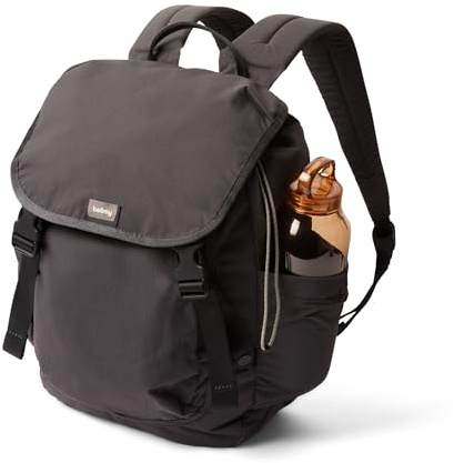 Bellroy Cinch Backpack (lightweight 20 liter backpack with external organization and adjustable shoulder straps) - Charcoal