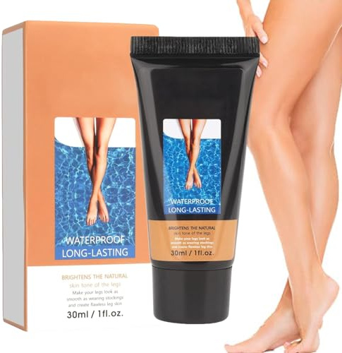 Trucco per Gambe Impermeabile, Crema Colorata Gambe, Correttore Cicatrici Tatuaggio, Fondotinta Impermeabile per il Trucco del Corpo, Copertura del Tatuaggio, 30 ml, Medium Golw