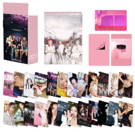 AYVRUOP 55 BP Photocards, Kpop Photocards,BP Born Pink World Tour Album Merch,set di cartoline fotografiche Lomo Kpop,regalo per fan Girls(gruppo,B)