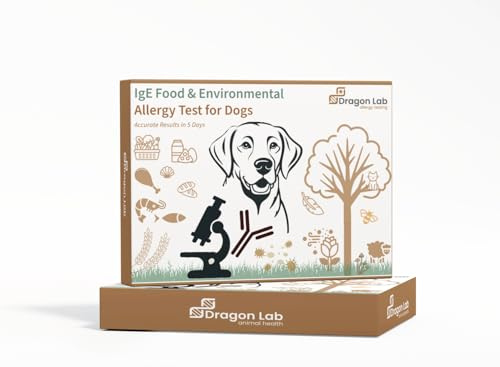 Dragon Lab & Canine Test allergico per cani | Pubblica un campione | Semplice accurato conveniente