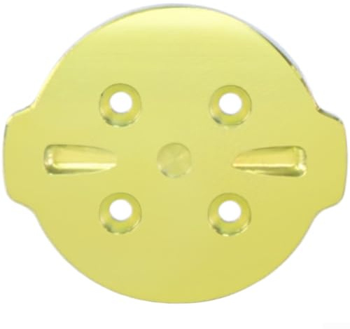Honseadek Accesorio de dispositivo de navegación para bicicleta de carretera, soporte fijo S650 S550, adaptador de vástago de bicicleta de aleación, para adaptador de montaje S810 (dorado)