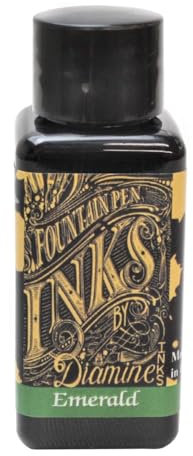 Diamine 30ml Emerald fountain pen ink bottle