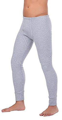 The Bakis Super warme Thermo - Herren-Unterhose, lang, grau, Größe: 5-13 (7)