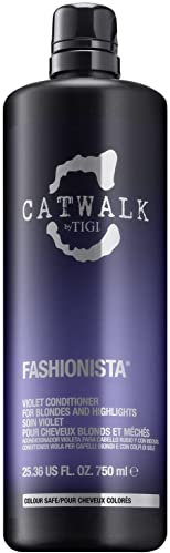 TIGI Catwalk Fashionista Violet violetter Conditioner für blondes Haar, 750 ml