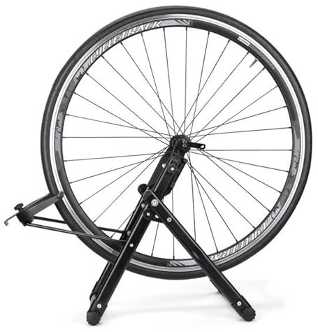 Cross Land Foldable Home Mechanic Truing Stand for 16 - 29 700C Wheels, Professional Bicycle Rim