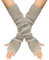 LUMoony 1 Pairs Damen Winter Handschuhe Gestrickte Armstulpen Elastische Stretch Stricken Arm Handschuhe Armstulpen Winter Daumenloch Armwärmer Lange Handwärmer Stricken Armlinge Pulswärmer