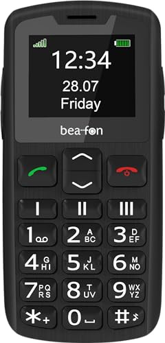 Beafon, SL230, Silver Line, Seniorenhandy mit Notruftaste, Tastenhandy, 1,8 (4,52cm) Farbdisplay, große Zahlen