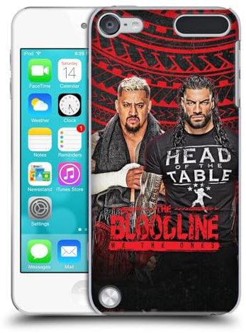 Head Case Designs sous Licence Officielle WWE Groupe The Bloodline Coque Dure pour l'arrière Compatible avec Apple iPod Touch 5G 5th Gen