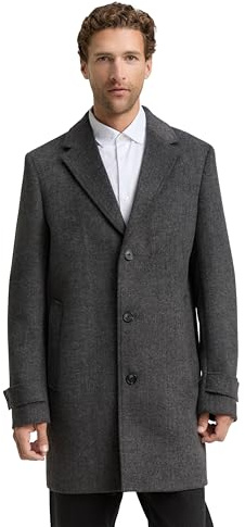 TOM TAILOR 1046987 Abrigo de lana Hombre (Pack de 1)