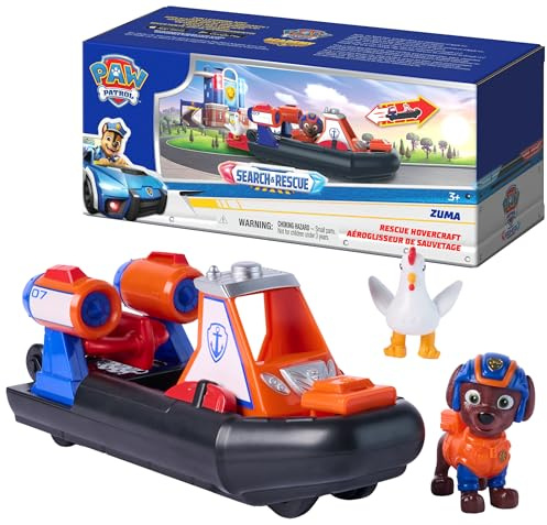 Paw Patrol Search & Rescue Zuma Hovercraft Water Vehicle Toy Set