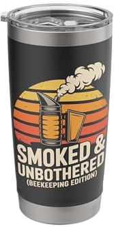 Smoked & Unbothered Beekeeping Edition Apparel Stainless Steel Insulated Tumbler